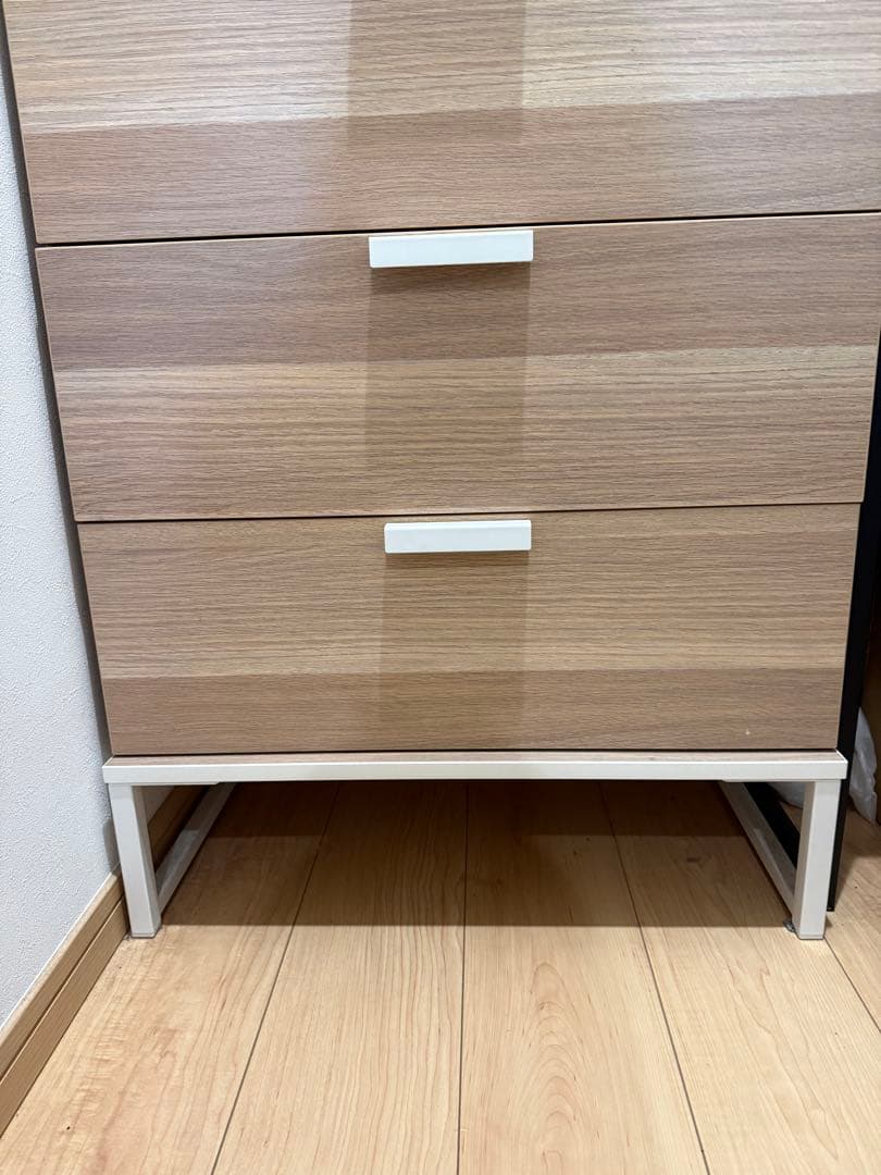 【完成品】IKEA 4段チェスト 3/24迄の限定出品！組み立て不要・即発送