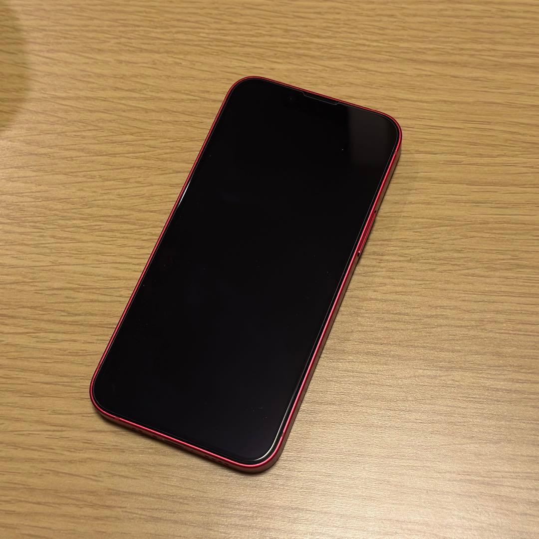 【美品】Apple iPhone13mini Product RED 本体