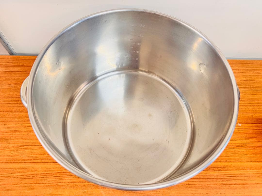 (専用)業務用 SUS316 寸胴鍋 約24L 蓋なし 中古