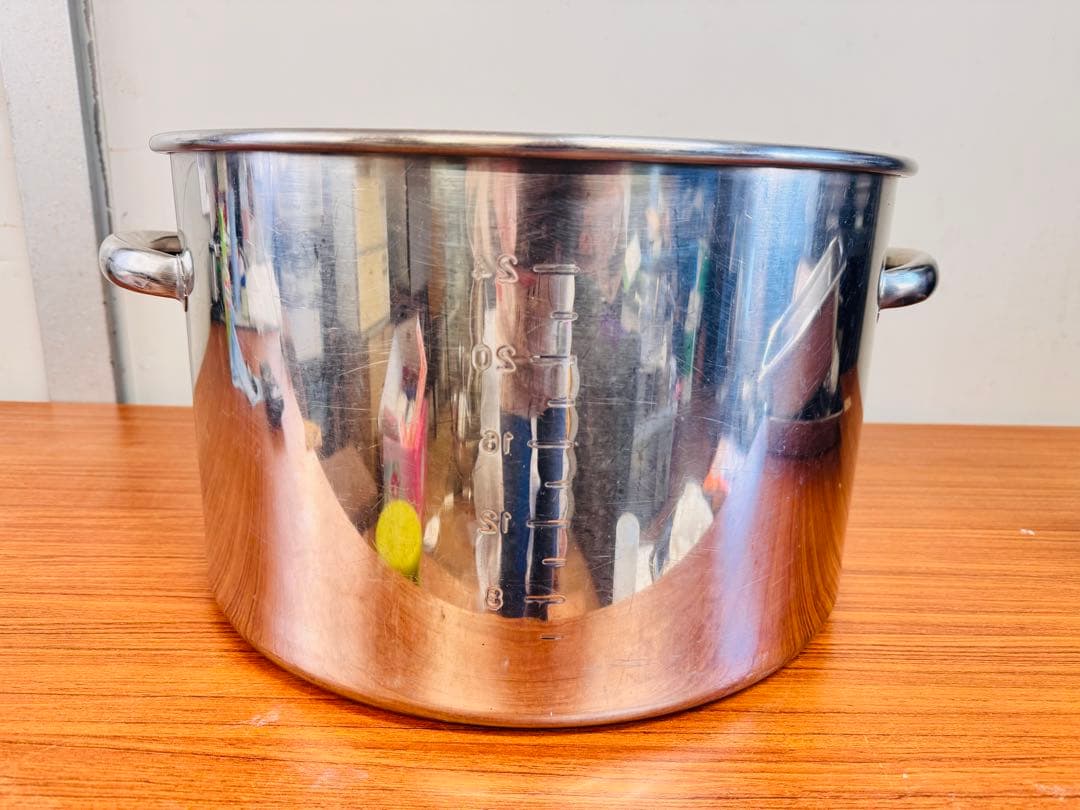 (専用)業務用 SUS316 寸胴鍋 約24L 蓋なし 中古