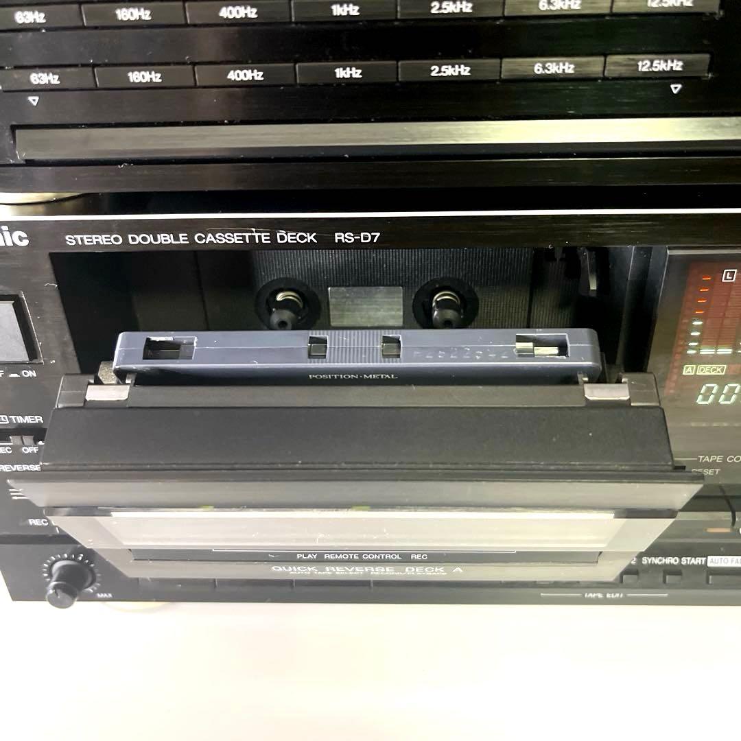 『Panasonic』システムコンポSC-D7バブルコンポ 本体のみ