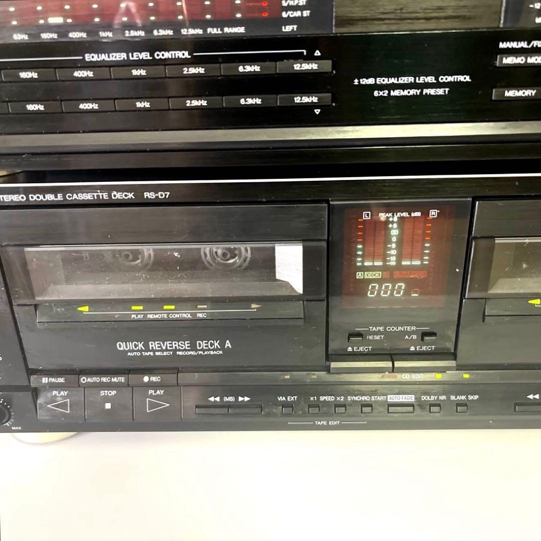 『Panasonic』システムコンポSC-D7バブルコンポ 本体のみ