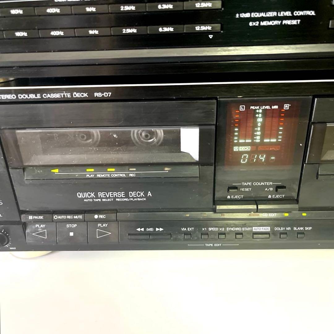 『Panasonic』システムコンポSC-D7バブルコンポ 本体のみ