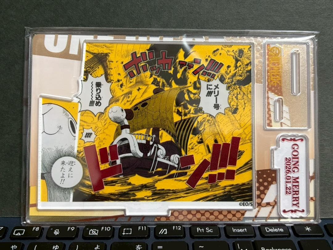 「ワンピース」ゴーイング・メリー号　バースデ缶バッジ、アクリルスタンド