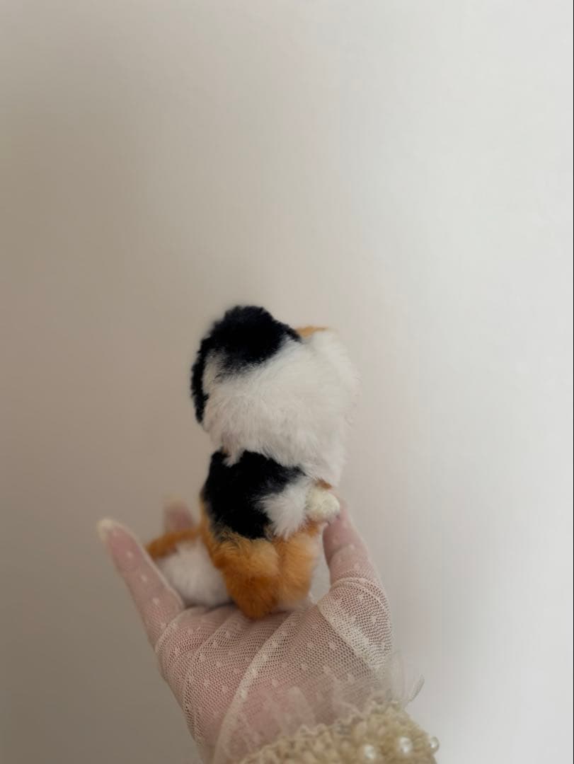 アートドール　No.54 三毛猫幻獣　羊毛フェルト