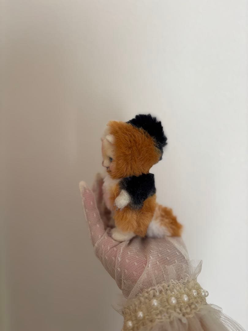 アートドール　No.54 三毛猫幻獣　羊毛フェルト