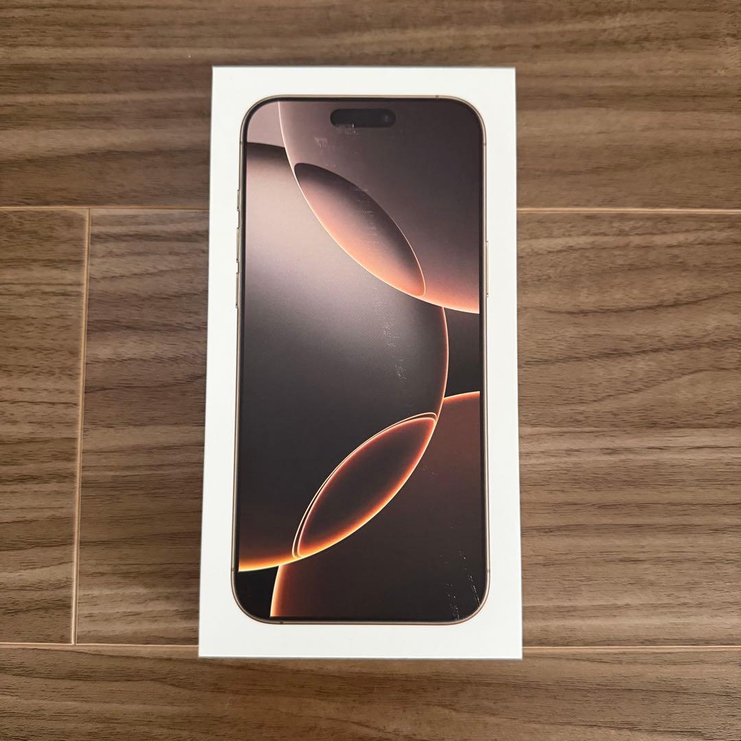 タ*ン様 【超美品】iPhone 16 Pro MAX 256GB デザートチタ