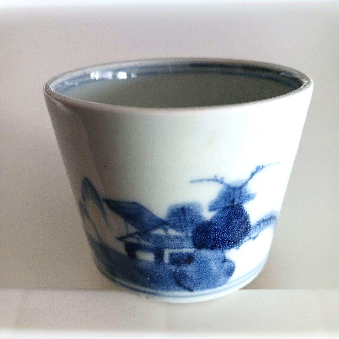 古伊万里　蕎麦猪口