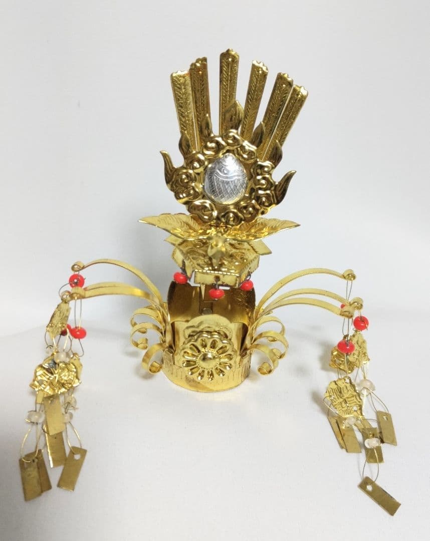 天冠　など　3個セット 雛人形　雛飾り