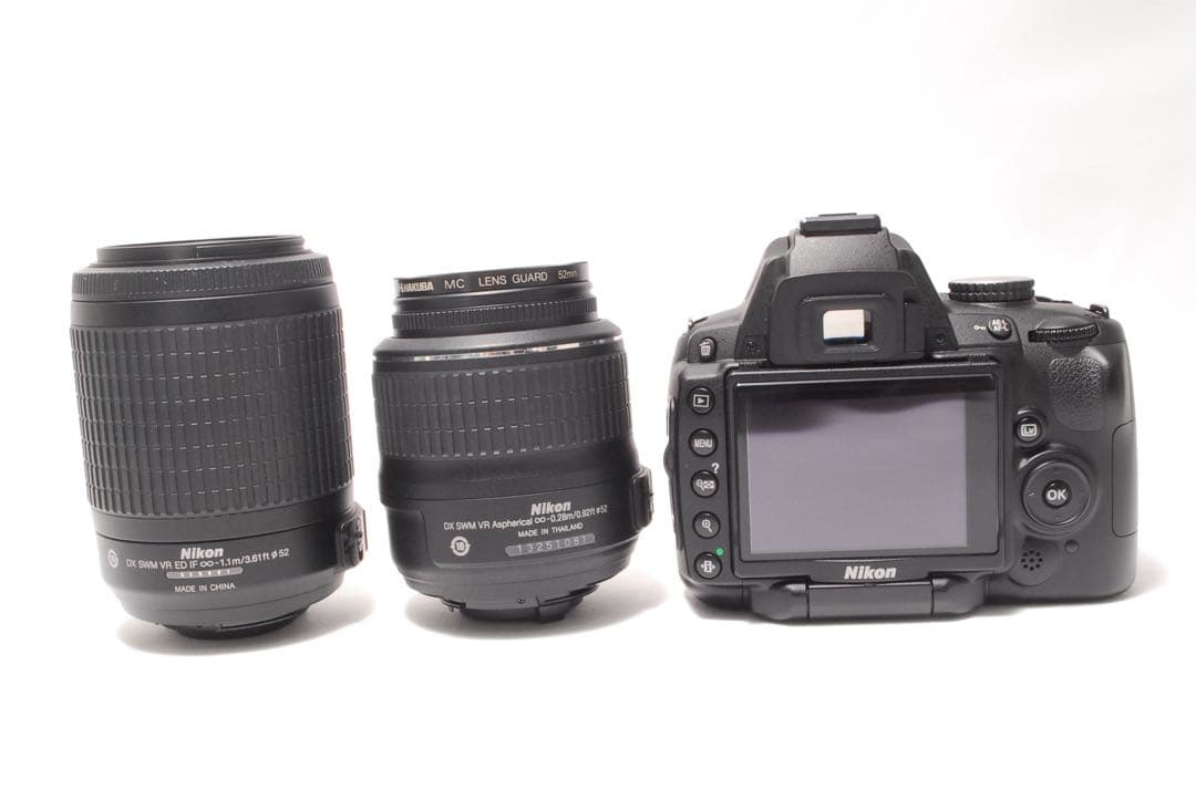 Nikon D5000 ダブルレンズ スマホ転送OK 初心者おすすめ 高画質