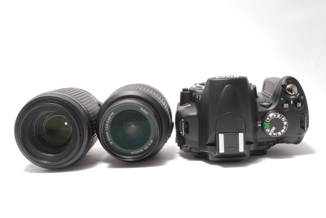 Nikon D5000 ダブルレンズ スマホ転送OK 初心者おすすめ 高画質