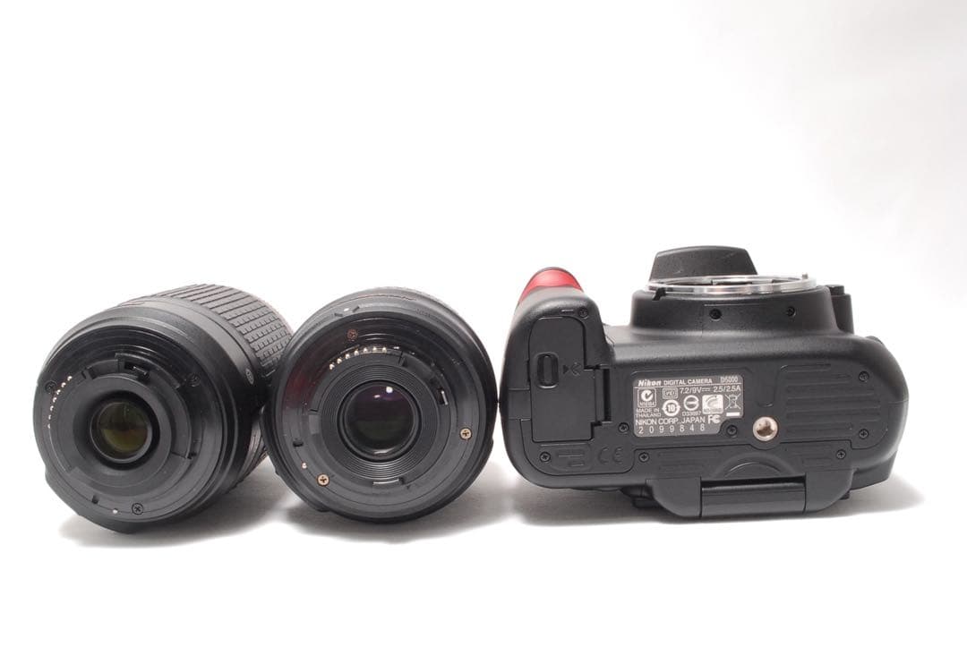 Nikon D5000 ダブルレンズ スマホ転送OK 初心者おすすめ 高画質