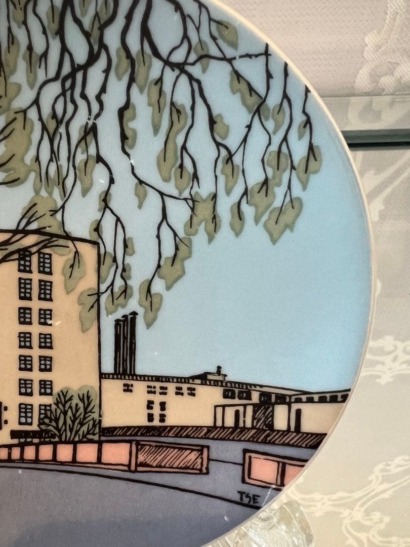 【pupu①希少　アラビア　工場見学　ファクトリー　ビジット　プレート】