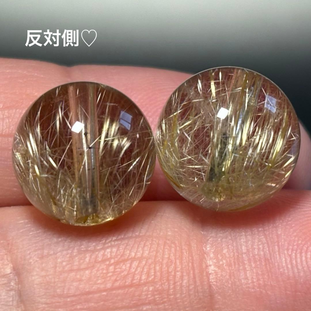 極上　ギラギラ　ゴールドルチルクォーツK302