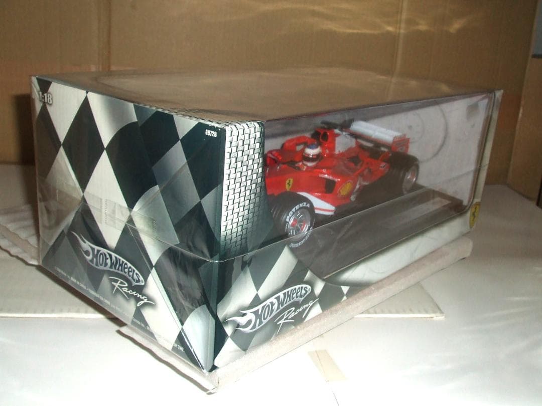 フェラーリ　Ｆ２００５　R・バリチェロ　＃２　マテル　ホットホィール　 １／１８