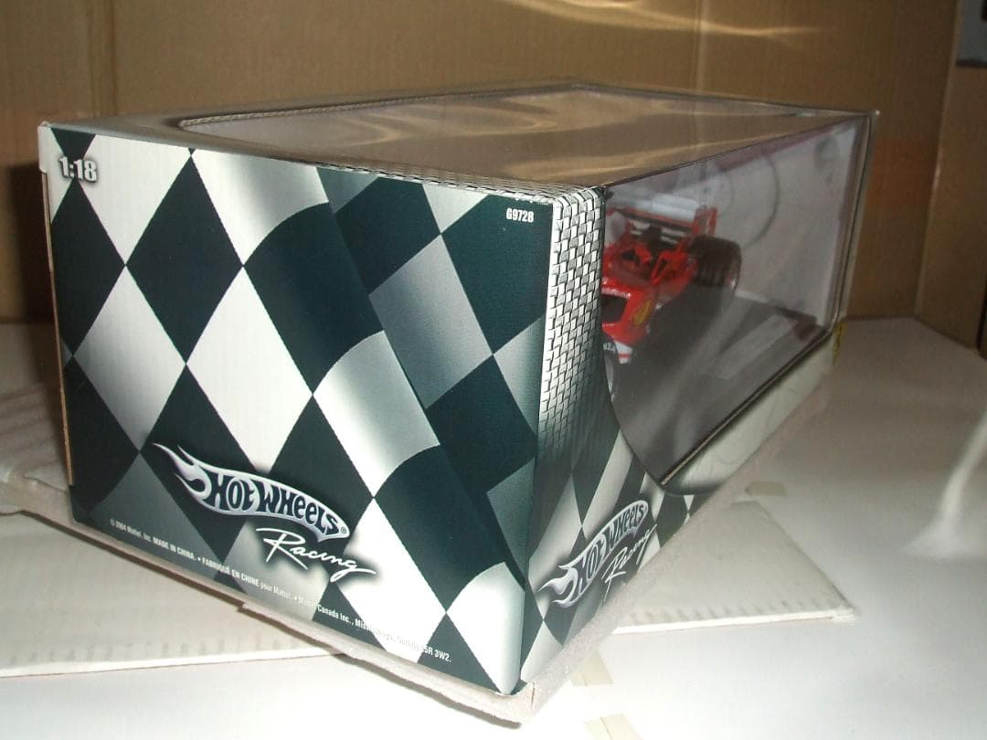 フェラーリ　Ｆ２００５　R・バリチェロ　＃２　マテル　ホットホィール　 １／１８