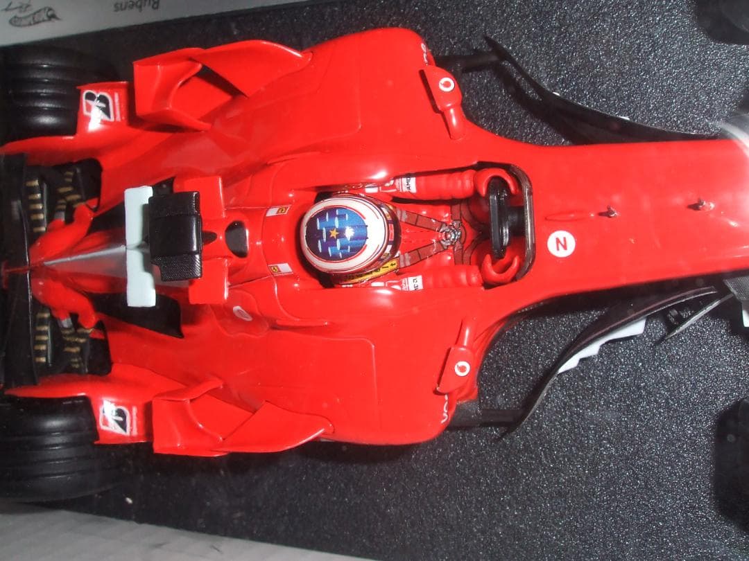フェラーリ　Ｆ２００５　R・バリチェロ　＃２　マテル　ホットホィール　 １／１８