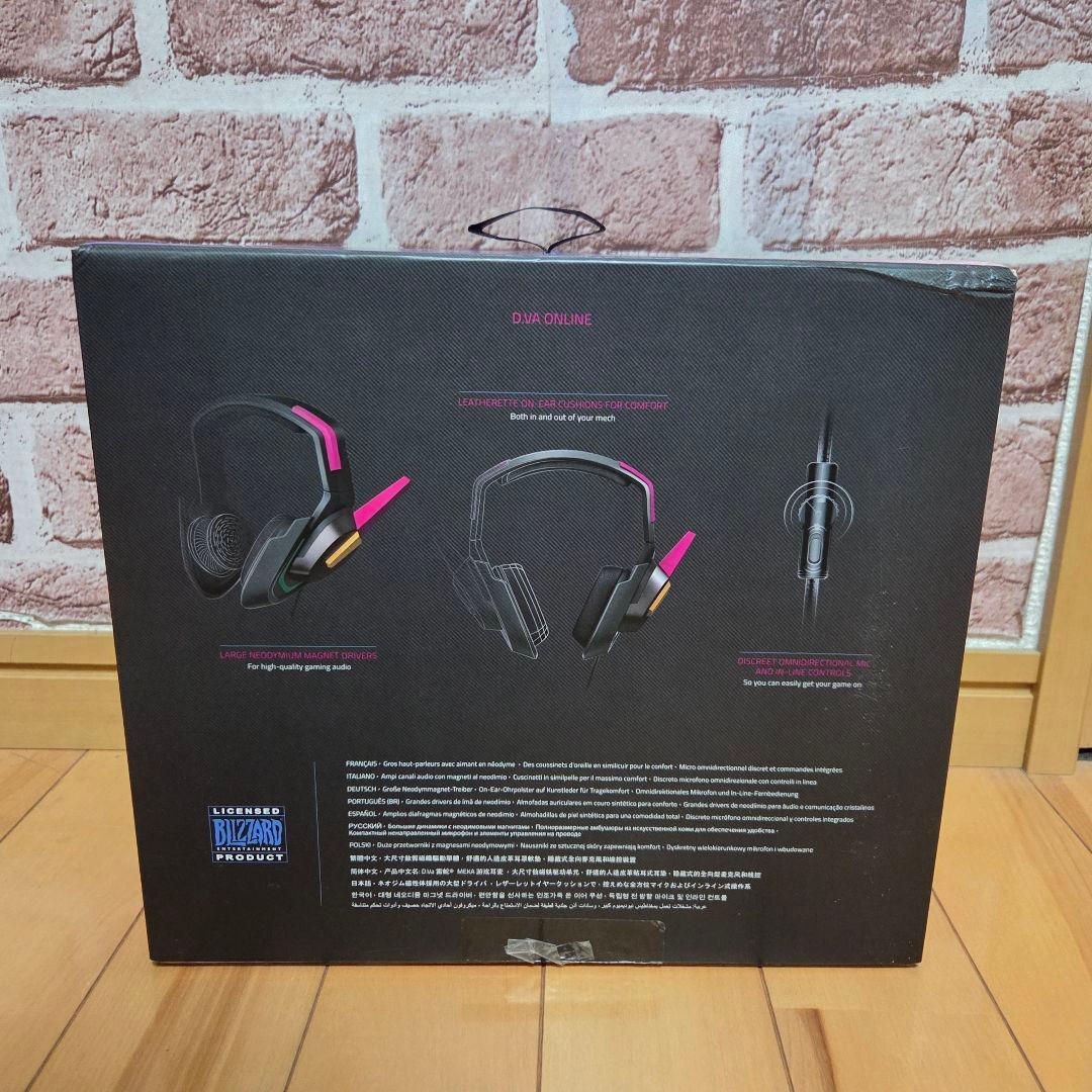 OverWatch D.Va Razer Meka ゲーミングヘッドセット