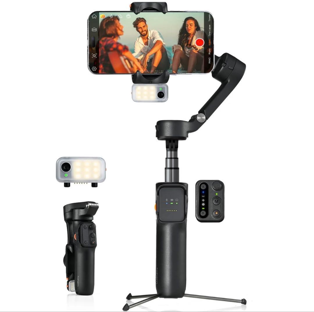 hohem iSteady V3 AI搭載スマホジンバル(ホワイト)