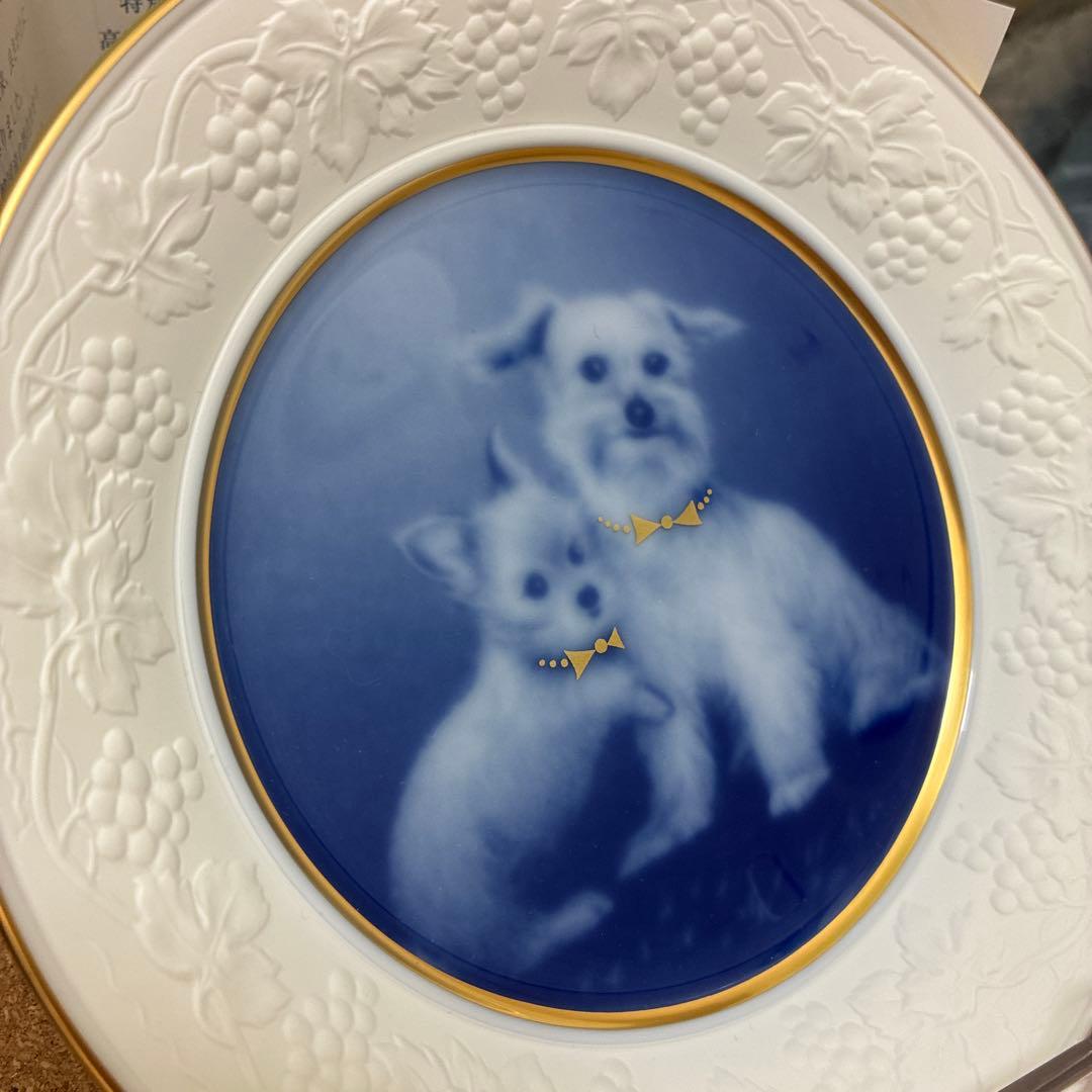 #大倉陶器　#十二支小皿　#戌 #皿立て付き