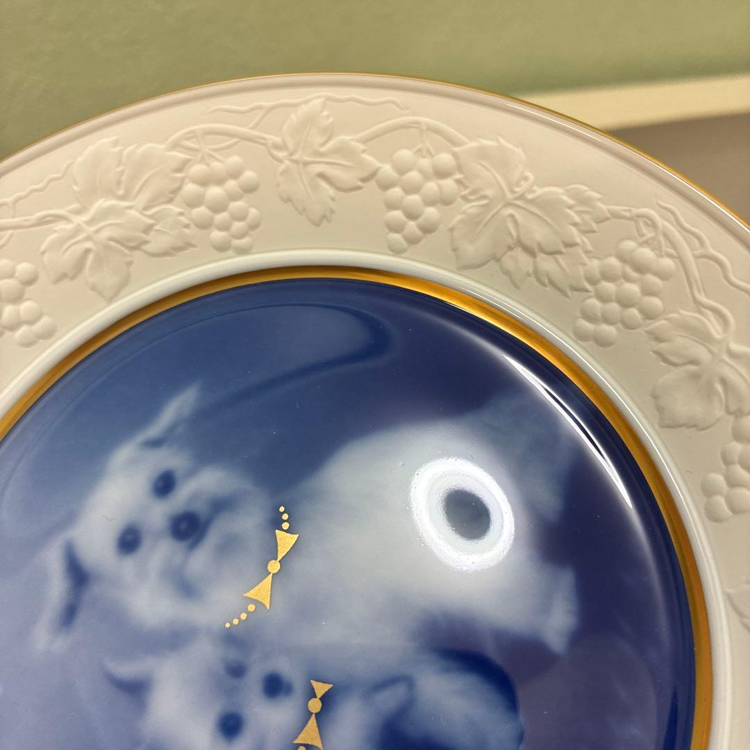 #大倉陶器　#十二支小皿　#戌 #皿立て付き