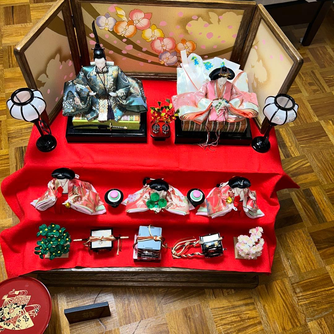 中型ひな人形セット