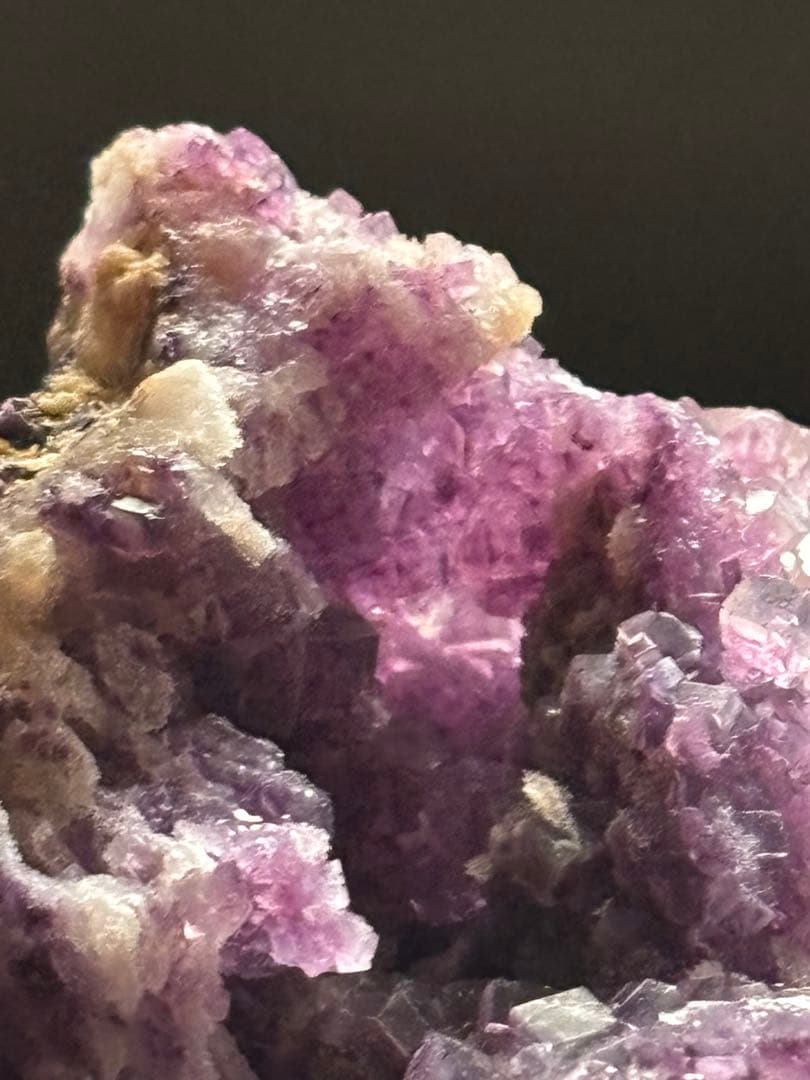 中国安徽省　安徽省フローライト　386g パープル