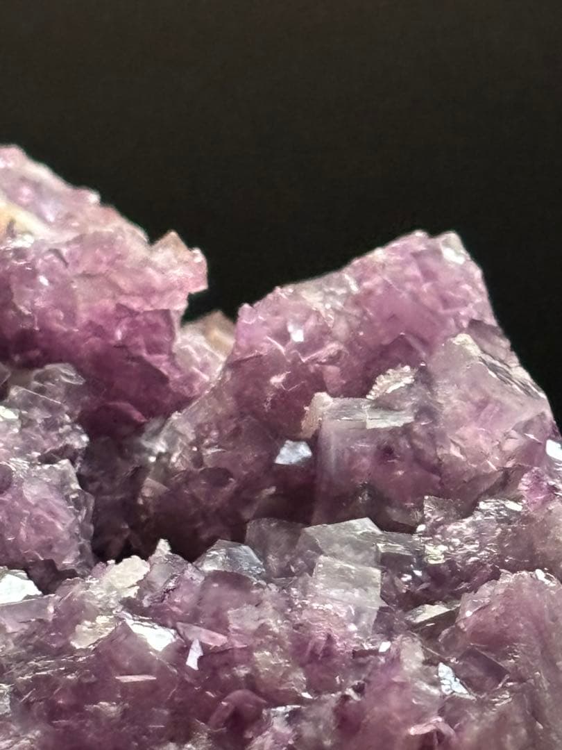 中国安徽省　安徽省フローライト　386g パープル