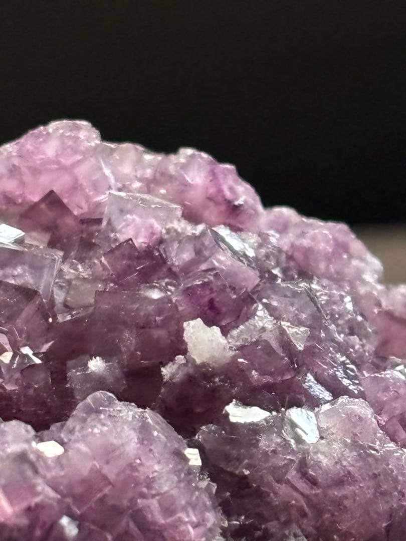 中国安徽省　安徽省フローライト　386g パープル