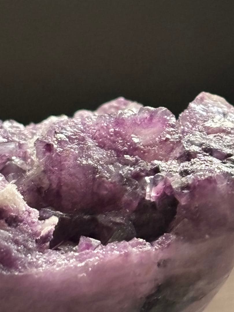 中国安徽省　安徽省フローライト　386g パープル