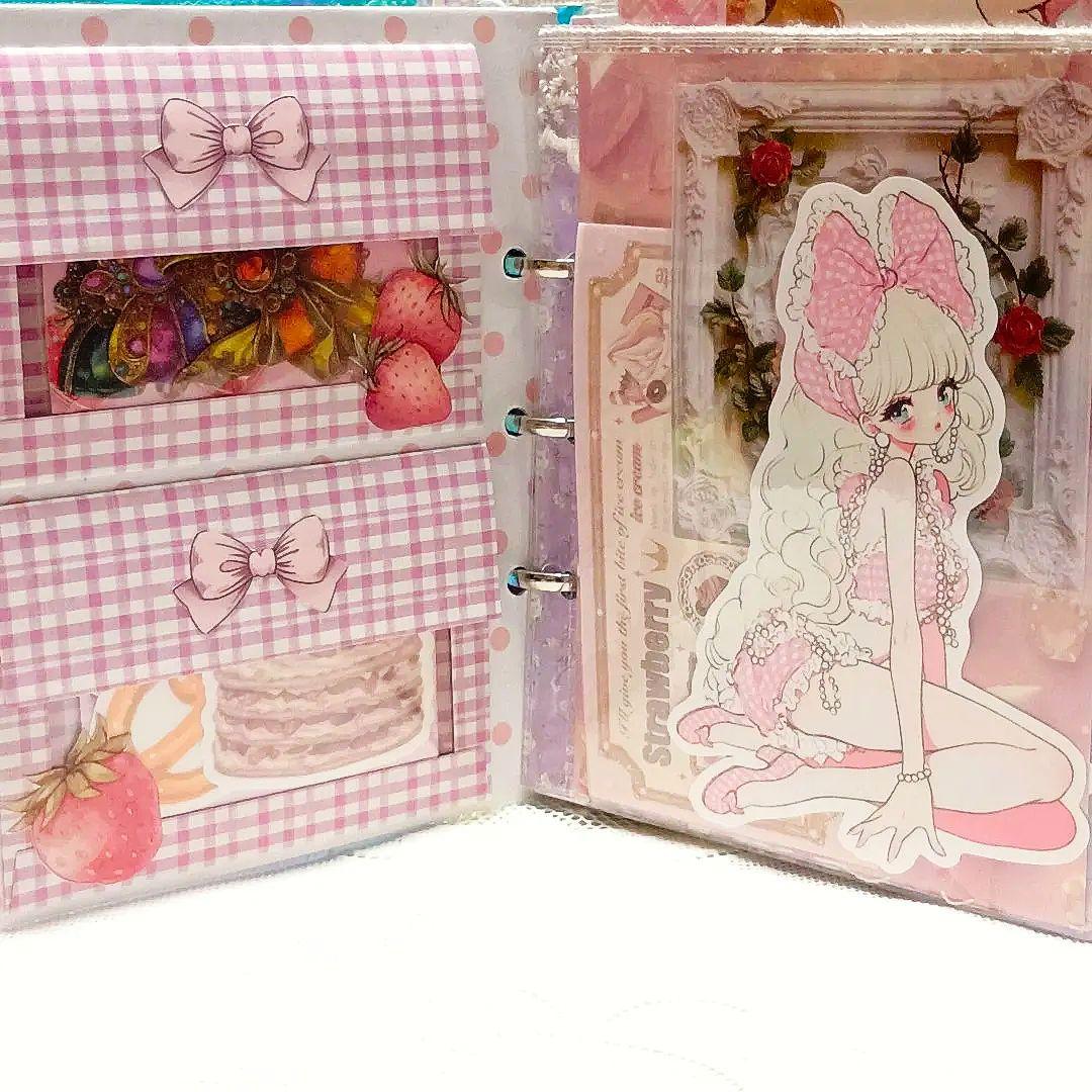おすそ分けファイル♡ガール 紙もの ファンシー コラージュ
