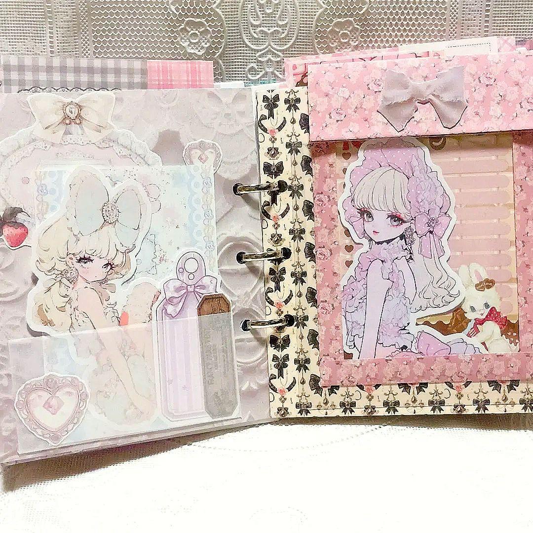 おすそ分けファイル♡ガール 紙もの ファンシー コラージュ