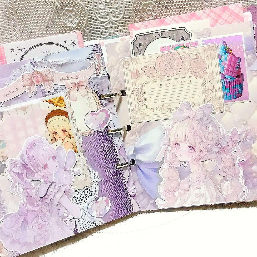 おすそ分けファイル♡ガール 紙もの ファンシー コラージュ