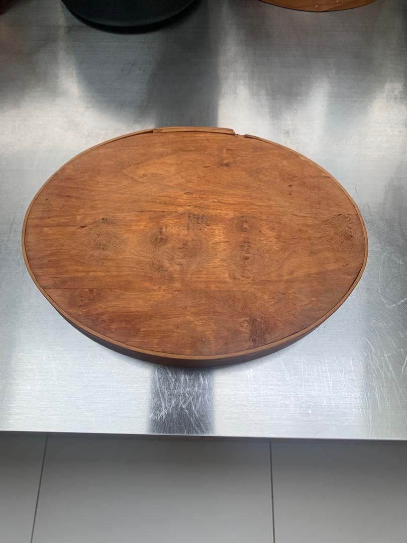 スウェーデン　曲げ木　オーバルトレイ　パンかご　お値下げ