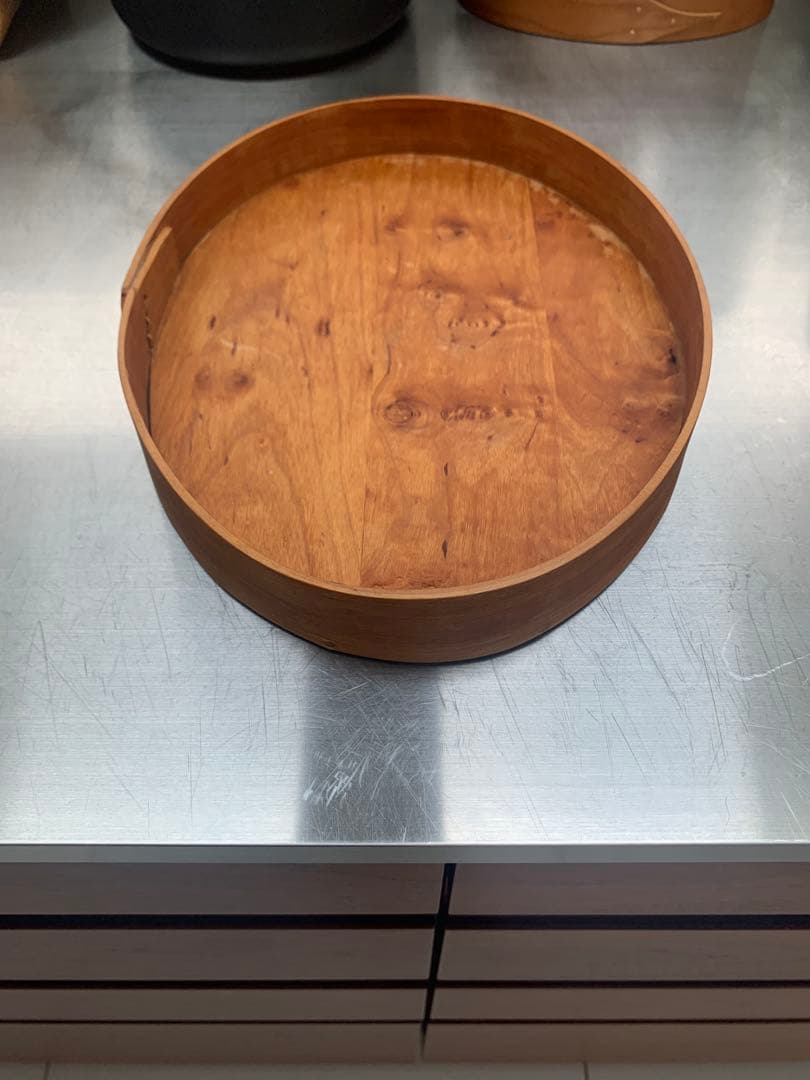 スウェーデン　曲げ木　オーバルトレイ　パンかご　お値下げ