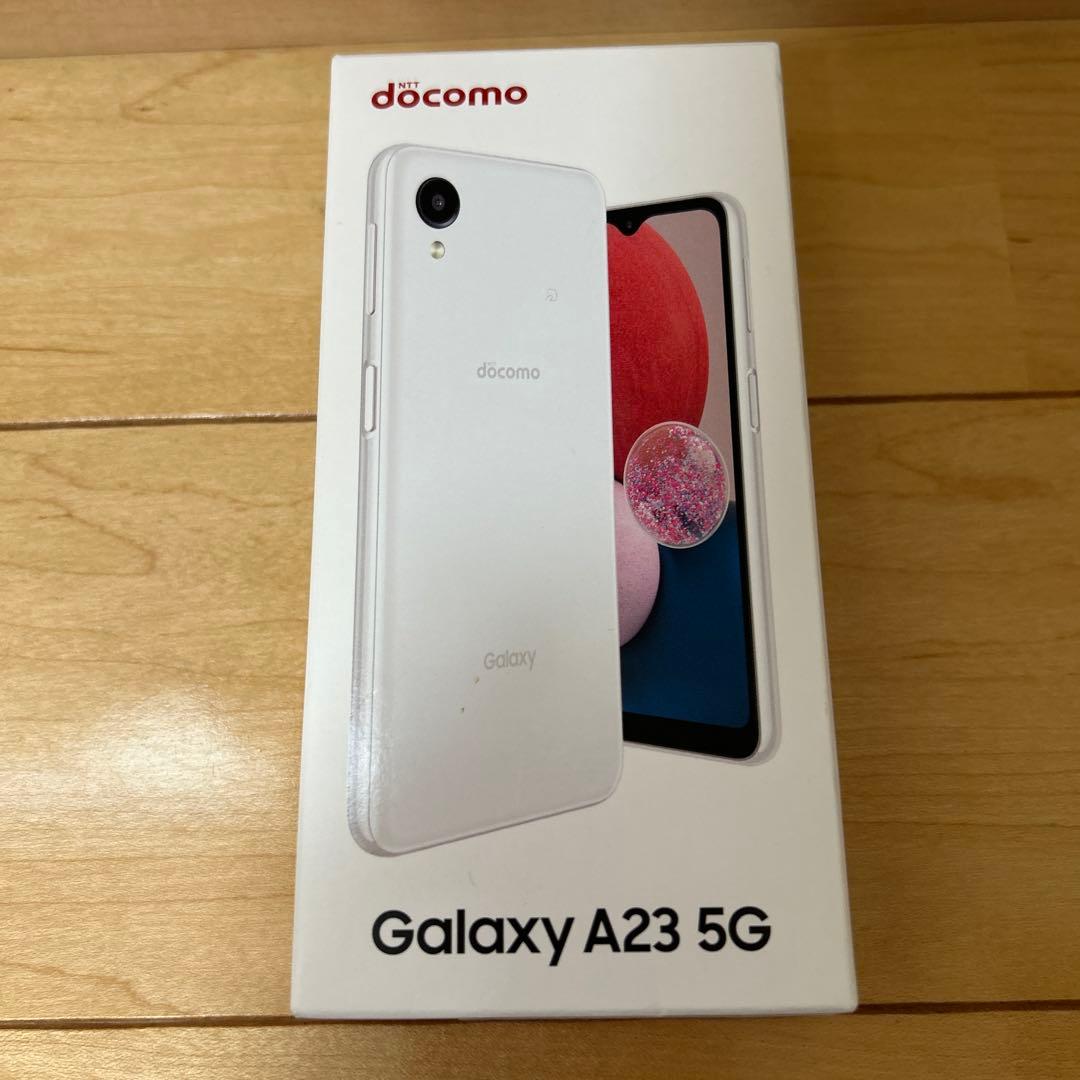 docomo Galaxy A23 5G ホワイト