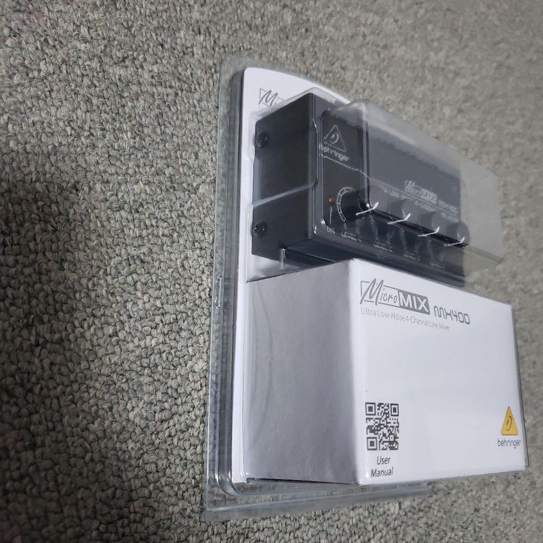 BEHRINGER MX400 MICROMIX 4chラインミキサー
