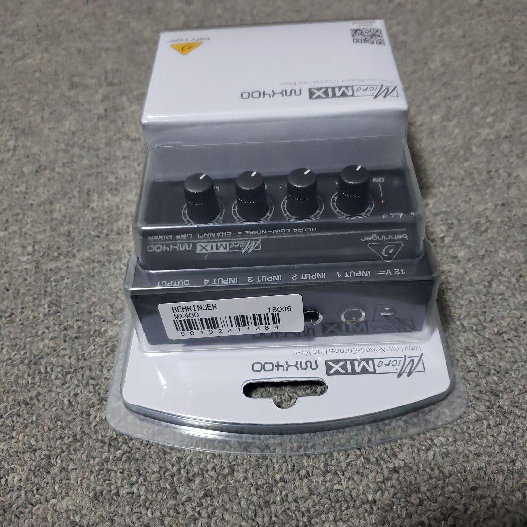 BEHRINGER MX400 MICROMIX 4chラインミキサー