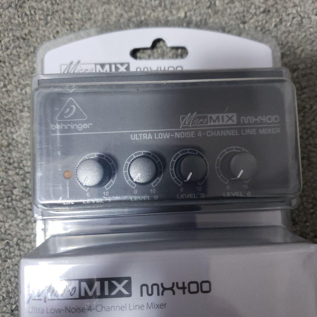 BEHRINGER MX400 MICROMIX 4chラインミキサー