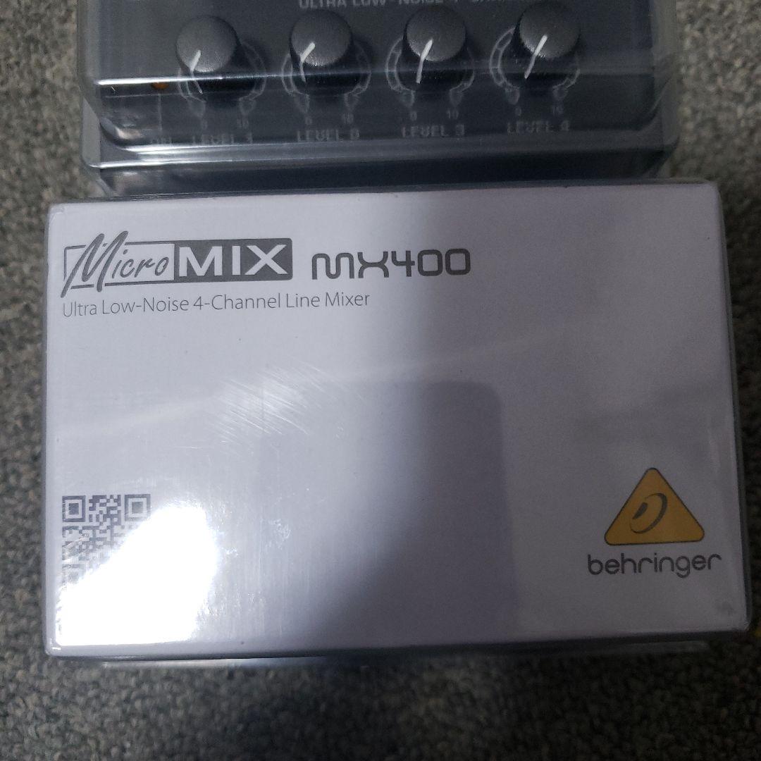 BEHRINGER MX400 MICROMIX 4chラインミキサー