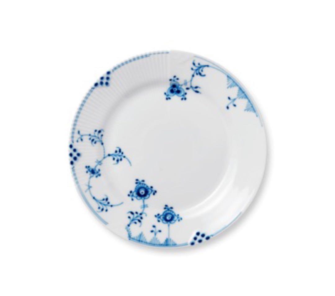 ＜新品・未使用＞ロイヤルコペンハーゲン・ブルーエレメンツ・プレートφ22cm