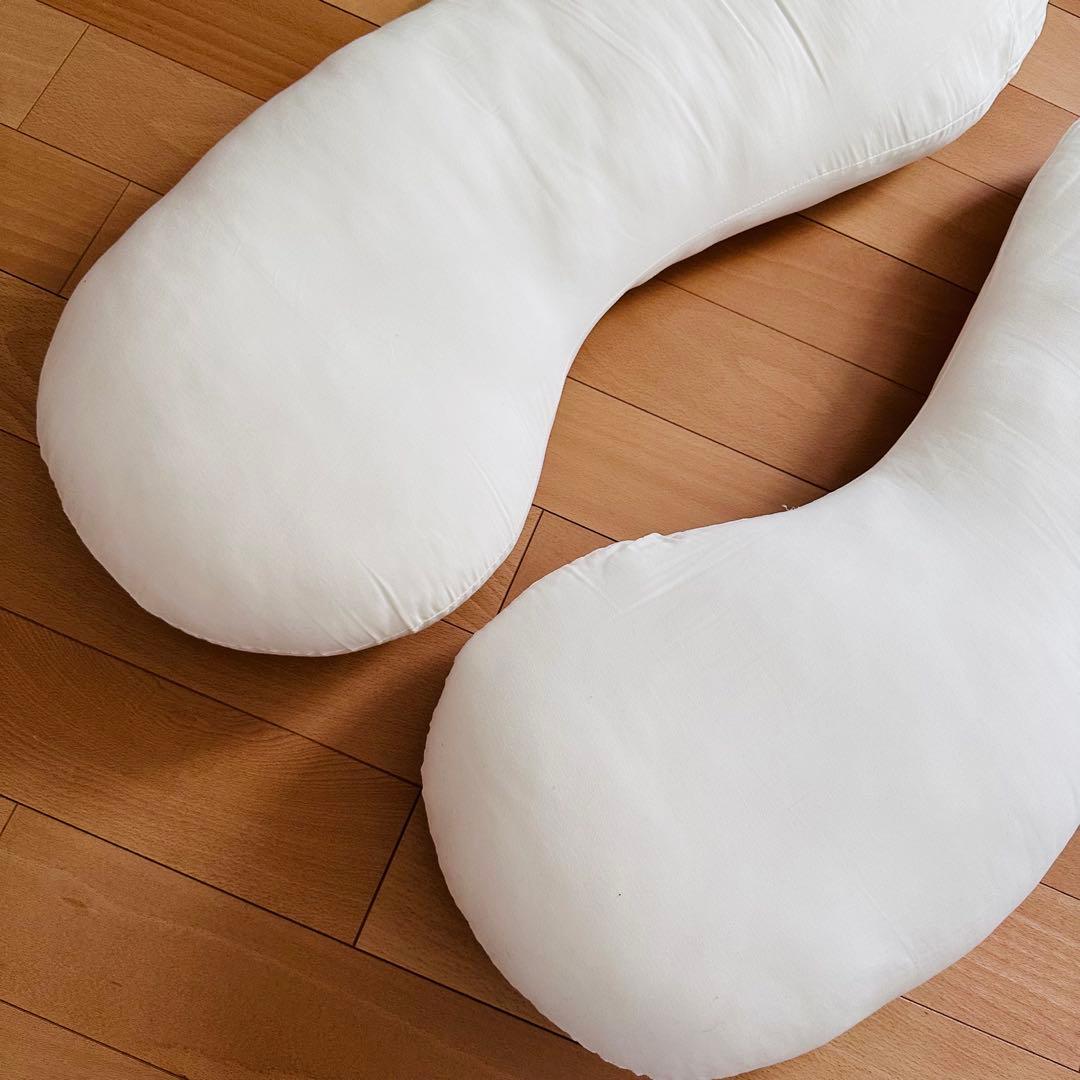 ⭐️ HUGMINハグミン⭐️抱き枕 ミディアム 快眠枕 カバー2枚、補充綿付き