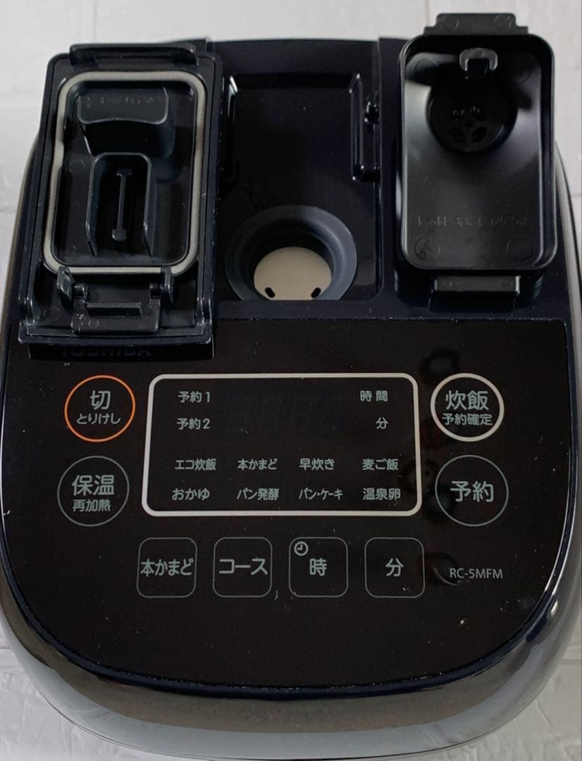 東芝 TOSHIBA 炊飯器 24年製品 ブラック RC-5MFM 3合炊き