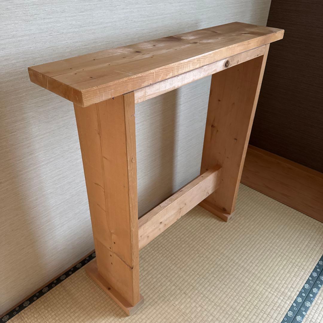 廃材　作業台　飾り棚（大）