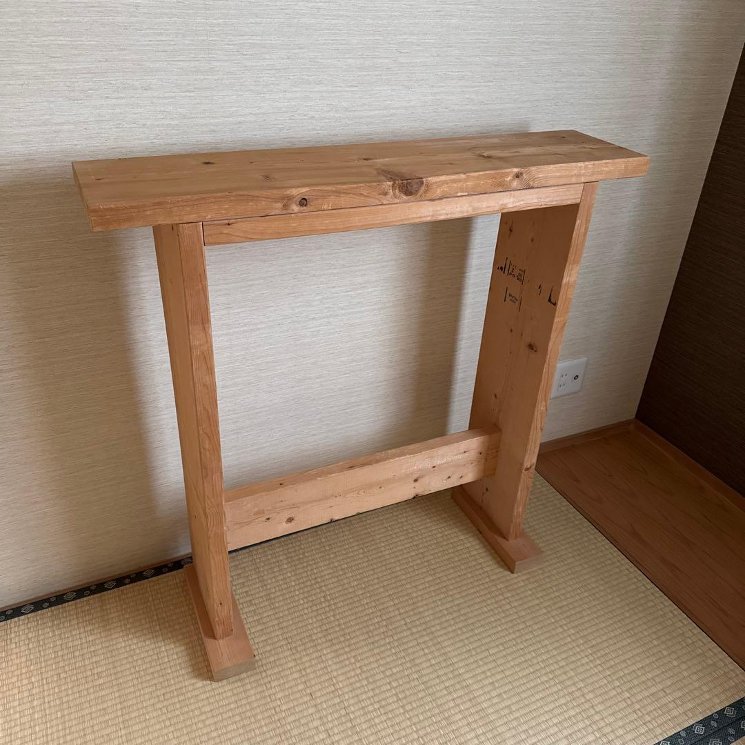 廃材　作業台　飾り棚（大）