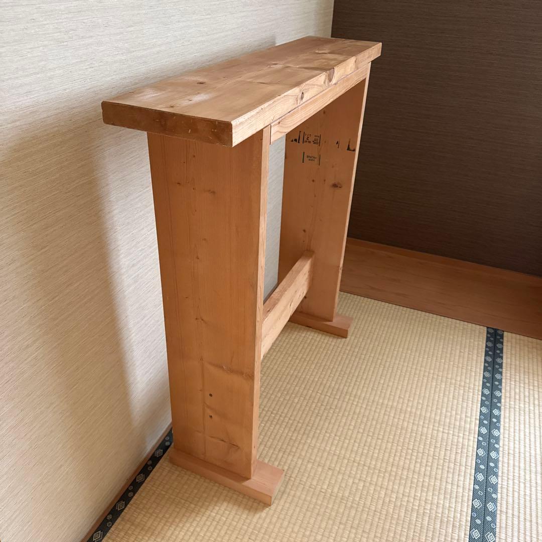 廃材　作業台　飾り棚（大）