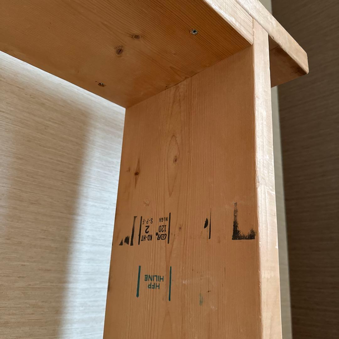 廃材　作業台　飾り棚（大）