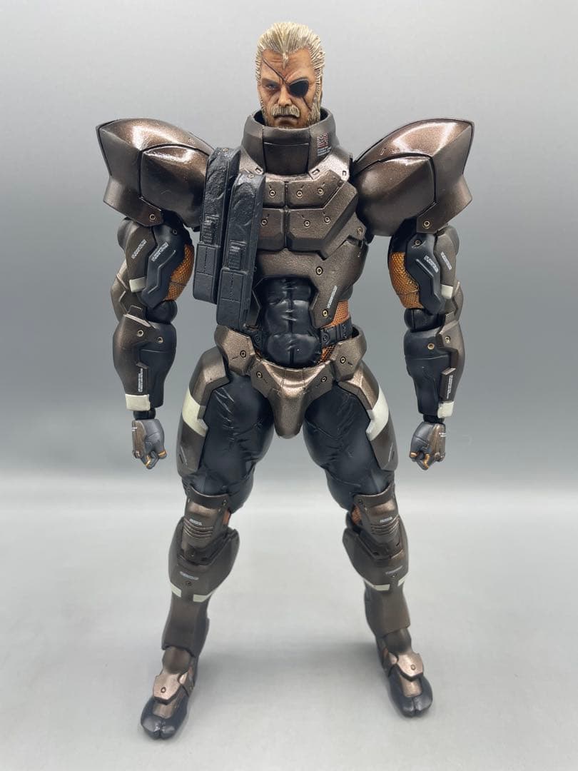 PLAY ARTS改 ソリダス・スネーク メタルギアソリッド 箱傷み