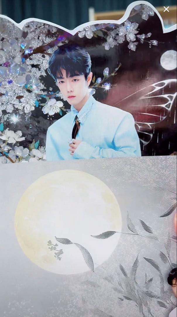 肖戦 A4超大マグネットボード＋マグネット4個＋ペン（消せる）　4セット❣️確認用