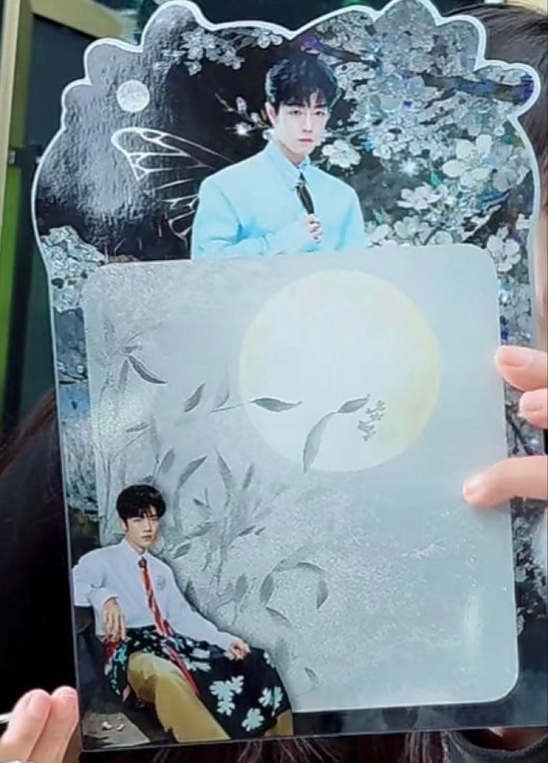 肖戦 A4超大マグネットボード＋マグネット4個＋ペン（消せる）　4セット❣️確認用